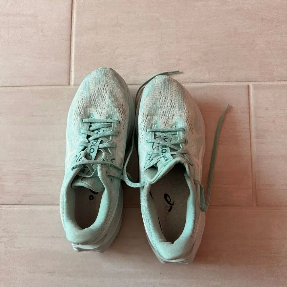 Women’s ASICS Dynablast 5 Running Shoes Sneakers Sea Green 7.5 Lightweight Teal - Picture 8 of 8